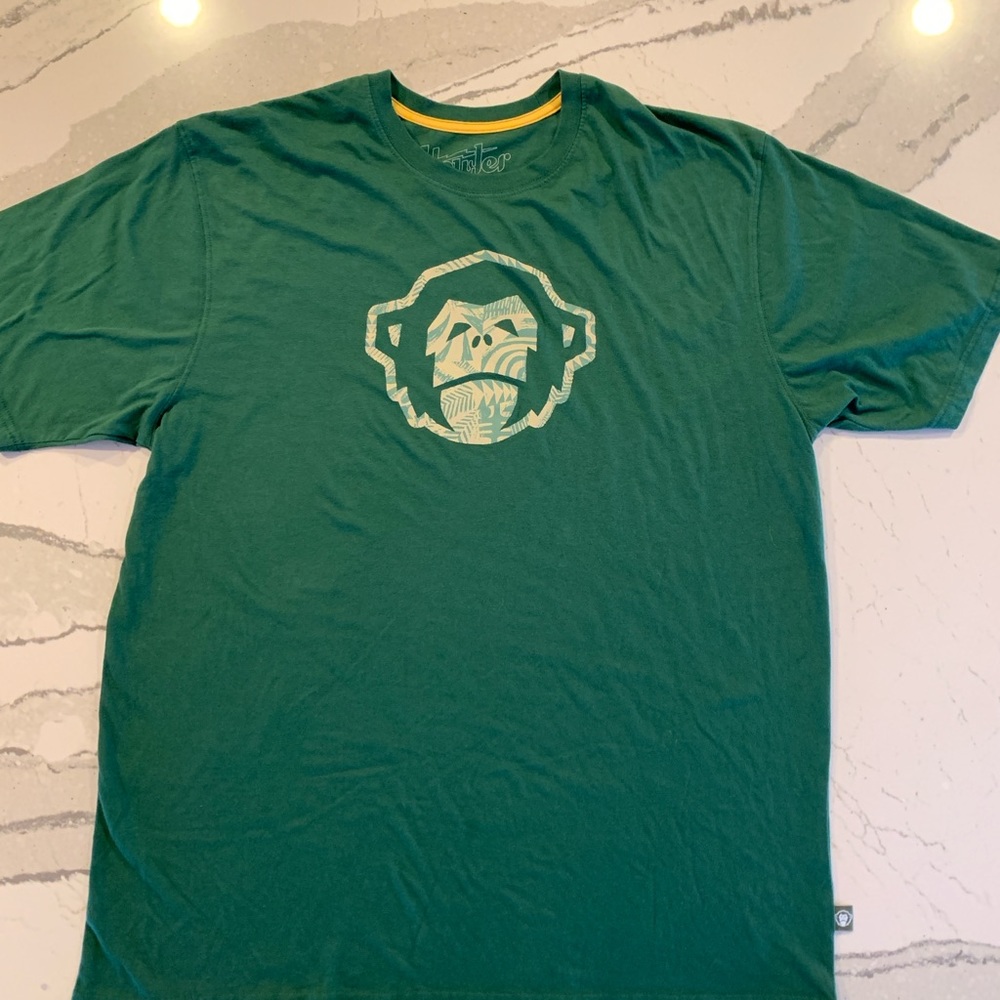 Howler Bros Brothers Monkey Logo T shirt Men’s size  XXL Teal
